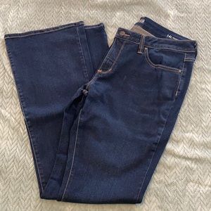 A.N.A. Womens Jeans size 14 Long bootcut